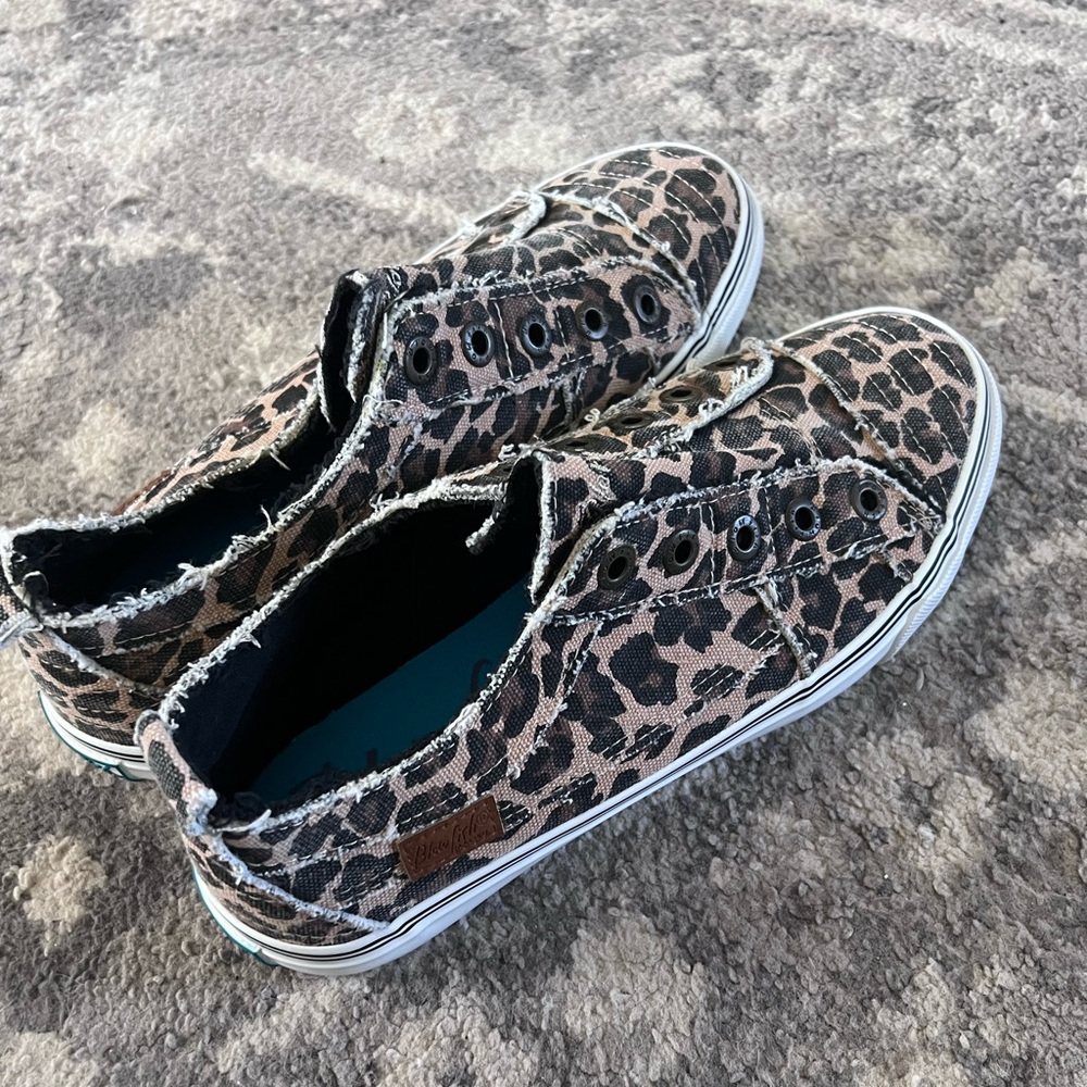 Leopard Print Women's Blowfish Malibu Casual Sneakers Size 10